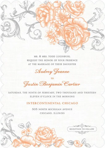 20 Wedding Invitations - Variants + Small Text + Large Text